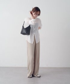 russet ソフトレザーシンプルショルダーバッグ(CE-1328-WEB)