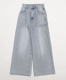 WEGO モチーフデニムタックパンツ