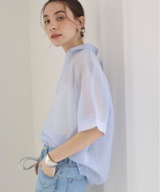 WEGO 【ANGIE VINTAGE】スキッパーシアーシャツ