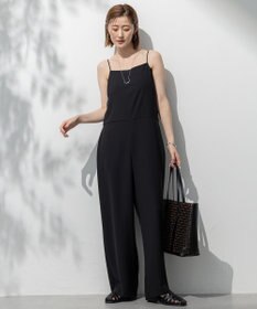 23区 【一部店舗限定/吸水速乾/UVカット/接触冷感/洗える】ストレッチジョーゼット オールインワン