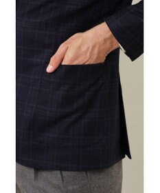 DAKS フランネルチェックジャケット