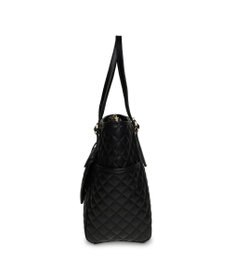 STEVE MADDEN BVIBRATO サイドポケット付きキルティングトートバッグ