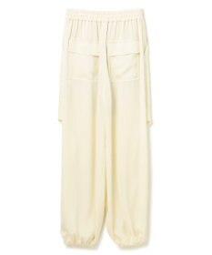 GRACE CONTINENTAL サテンワークパンツ