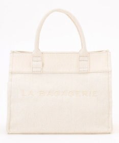 LA BAGAGERIE チャーム付きデニムバッグ Sサイズ