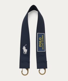 MOONBAT POLO RALPH LAUREN(ポロ ラルフローレン)カラビナ付き ストラップベルト 無地 撥水加工