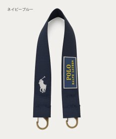 MOONBAT POLO RALPH LAUREN(ポロ ラルフローレン)カラビナ付き ストラップベルト 無地 撥水加工