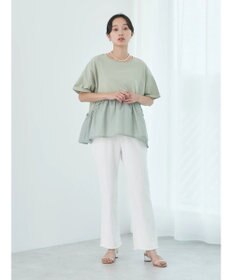 earth music&ecology ドッキングギャザープルオーバー