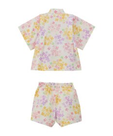 MIKI HOUSE HOT BISCUITS 【80-120cm】総柄 甚平スーツ