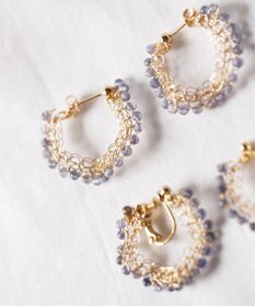 CASUMINO sweet pie iolite mini ピアス