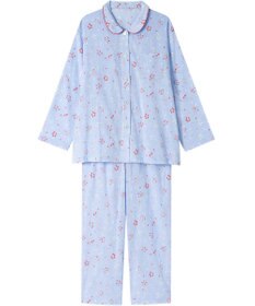 Wing パジャマ 綿100%(本体) 楊柳素材 高島ちぢみ（R） 長袖 長ズボン レディース EP8042 ウイング／ワコール