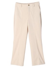 earth music&ecology カットツイルスリットセミフレアパンツ