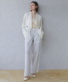 BEIGE， TOPAZ / アレンジギャザー ニット