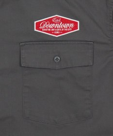 WEGO 【ユニセックス着用ITEM】ワッペンワークシャツ（LS）