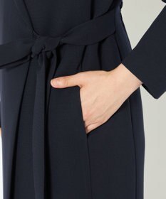 uncrave 【防しわ・洗濯機洗い可】ウォッシャブル ダブルクロス ワンピースコート（uncrave STANDARD）