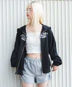 WEGO 【2026秋冬新作】グラフィックZIPパーカー