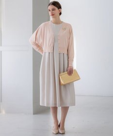 23区 S 【APPLAUDIR】コンパクト ドルマンスリーブ ラメカーディガン