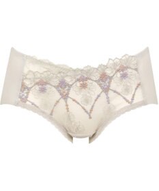 Wing ショーツ 【後ろ姿きれいブラ】 KB2719とペア フリーカッティングでアウターにひびきにくい(裾) やさしいフィット感 はきこみ丈あさめ KF2919 ウイング／ワコール