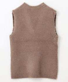 ANY L 【洗濯機可】フェザーニットベスト