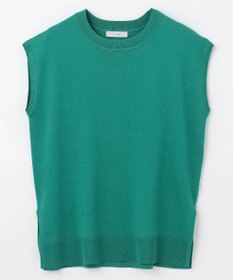 ANY 【洗濯機可】フレンチスリーブニットプルオーバー