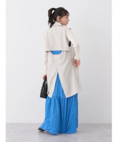 earth music&ecology バックデザインジレ