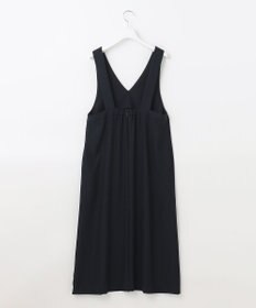 J.PRESS LADIES L 【洗える・イージーケア・UVカット・接触冷感】 ストレッチバックサテンジョーゼット ジャンパースカート