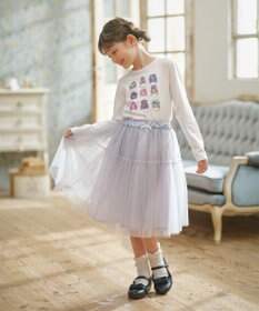 組曲 KIDS 【110-140㎝】アラカルトドッグ Tシャツ