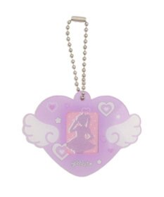 WEGO 【痛バ＆推し活グッズ】ハートエンジェルIDフォトケースキーホルダー