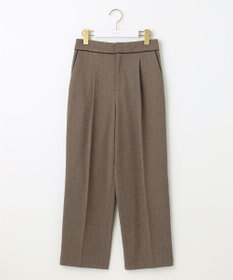 ANY SIS 【洗える】ハイウエストソフトテーパード パンツ