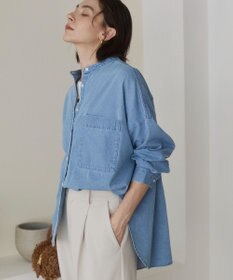 WEGO 【ANGIE VINTAGE】オーバーサイズデニムシャツ
