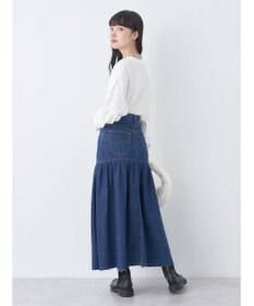 earth music&ecology Ｌｅｅ×ｅ．ｍ．ａ．ｅ．デニムフリルスカート