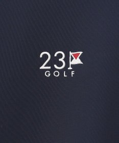 23区GOLF 【MEN】【吸水速乾・UVケア】袖ライン モックネックシャツ