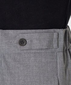 NAVE 【ReNAVE】ウォッシャブルツイル ワイドタックパンツ