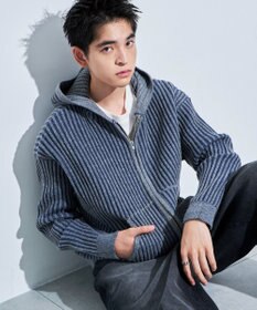 WEGO ヴィンテージライクZIPパーカー