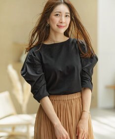 組曲 L 【接触冷感】コンビネーションポンチデザイン カットソー