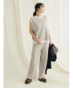 CRAFT STANDARD BOUTIQUE リンクス編みニットパンツ