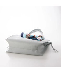 UNBILLION cachecache ビッグスカーフ付きサイド結びトート