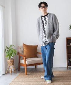 WEGO モヘアライクBIGカーディガン