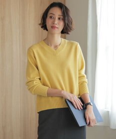 J.PRESS LADIES CASHBIT NEO Vネック ニット