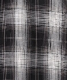 ANY L オンブレーチェックオーバーシャツ