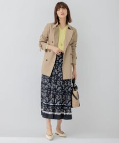 23区 S 【洗える】コンパクトコットンポリエステル Vネック ニット