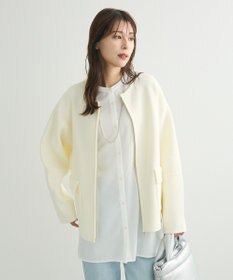 Green Parks ・ｓｗｉｎｇ　ｂｙ　Ｗ－ＺＩＰニットカーディガン