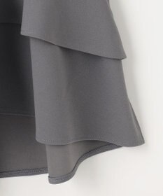 組曲 S ご好評につき追加生産【WEB限定】ジョーゼットジャージーティアード ブラウス