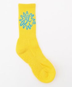 PW CIRCULUS 【虫よけ加工】【WOMEN】サークルロゴ　ミドルソックス  ゴルフ