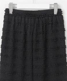 Feroux 【洗える】カットフリルＩラインスカート