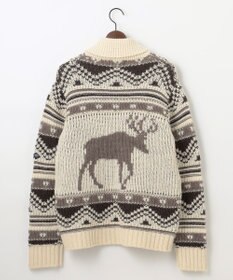 JOSEPH ABBOUD MOUNTAIN 【ペルー素材使用】ハイランドウール カウチン ジップ ニット