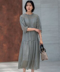 洗える】Ratti コラージュプリント ワンピース / 23区 | ファッション