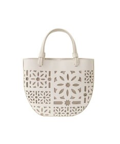 genten セイル カットワーク 手提げバッグ