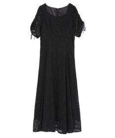 earth music&ecology パネル切り替えレースワンピース