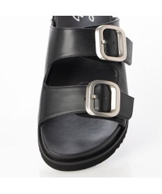 ing <ing>ダブルベルトミュールサンダル