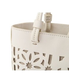 genten セイル カットワーク 手提げバッグ